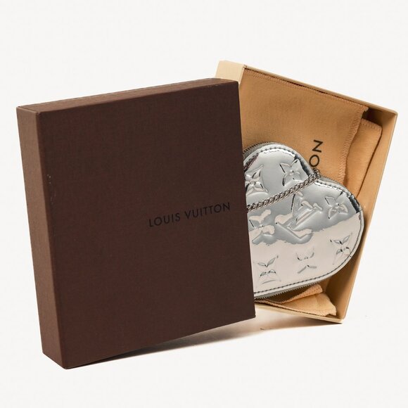 Louis Vuitton Monogram Miroir Heart Coin Purse - Picture 6 of 6